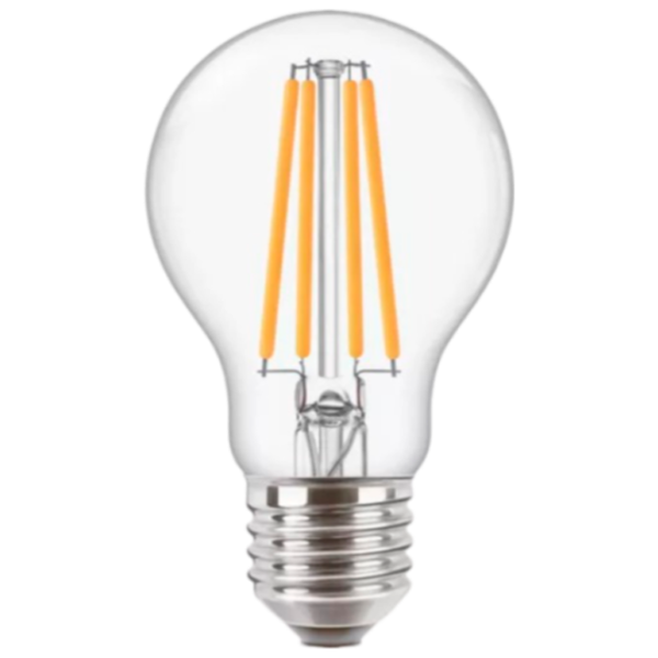 Лампочка светодиодная филаментная Philips CorePro LEDbulb 929001890092 E27 / 4.3 Вт / 2700 K / 470лм / White photo 1 Лампочка светодиодная филаментная Philips CorePro LEDbulb 929001890092 E27 / 4.3 Вт / 2700 K / 470лм / White photo 1