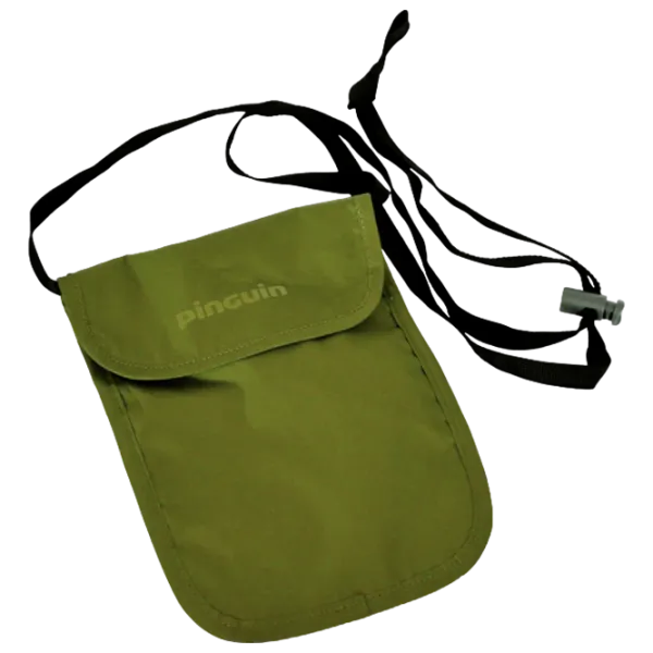 Geanta de talie Pinguin Neck Security Pocket S  / Black Green /  photo 1 Geanta de talie Pinguin Neck Security Pocket S  / Black Green /  photo 1