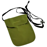 Поясная сумка Pinguin Neck Security Pocket S  / Черный Зеленый / 