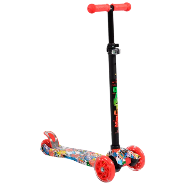 Trotinetă pentru copii cu trei roți Moni Rapture (3800146225230) 40 kg/ Red photo 1