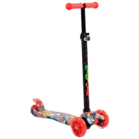 Trotinetă pentru copii cu trei roți Moni Rapture (3800146225230) 40 kg/ Red