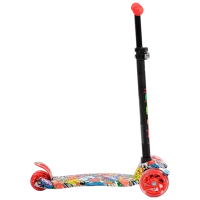 Trotinetă pentru copii cu trei roți Moni Rapture (3800146225230) 40 kg/ Red photo 3