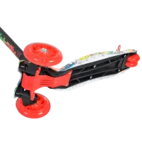 Trotinetă pentru copii cu trei roți Moni Rapture (3800146225230) 40 kg/ Red photo 4