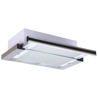 Вытяжка Zanetti Slider 620 Телескопическая/ Белый/ Серый