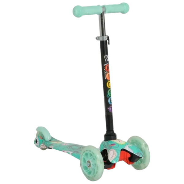Детский трёхколёсный самокат Moni Fidget (3800146227975) 40 кг/ Мятный photo 1