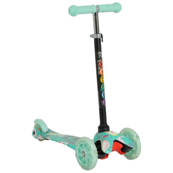 Детский трёхколёсный самокат Moni Fidget (3800146227975) 40 кг/ Мятный photo 1