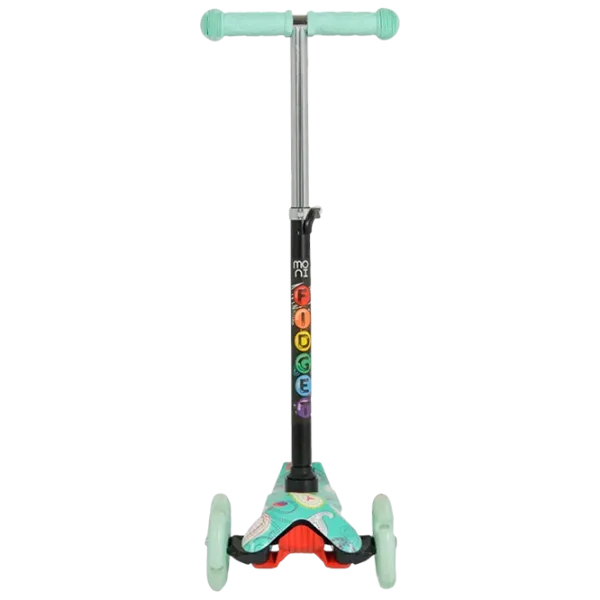 Детский трёхколёсный самокат Moni Fidget (3800146227975) 40 кг/ Мятный photo 3