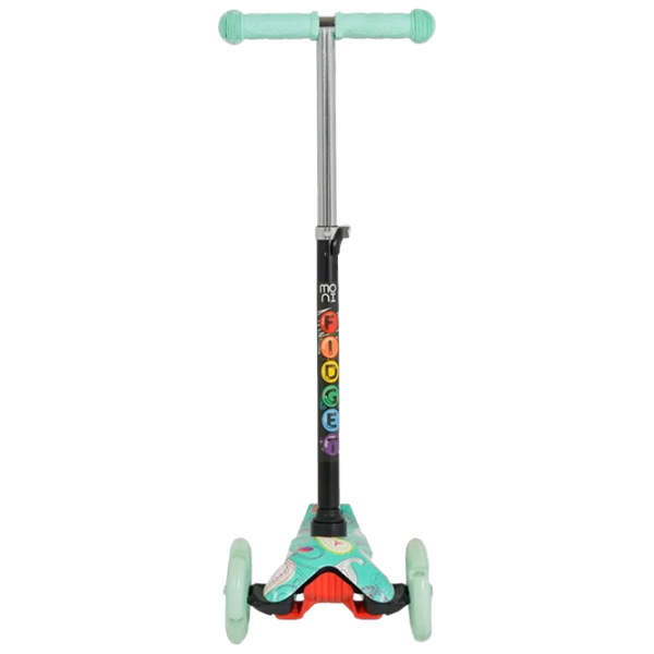 Детский трёхколёсный самокат Moni Fidget (3800146227975) 40 кг/ Мятный photo 3