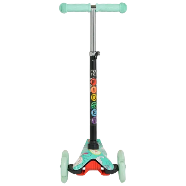 Детский трёхколёсный самокат Moni Fidget (3800146227975) 40 кг/ Мятный photo 4