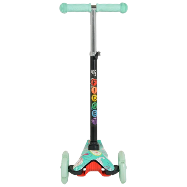 Детский трёхколёсный самокат Moni Fidget (3800146227975) 40 кг/ Мятный photo 4