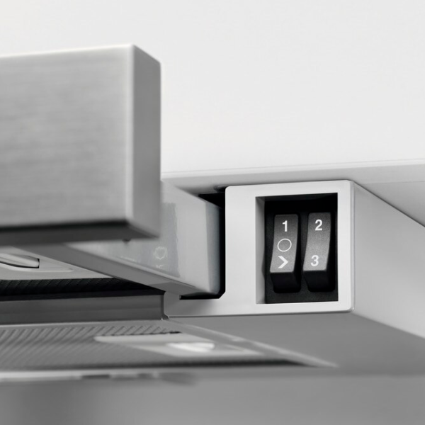 Hotă Zanussi ZHP60350SA Telescopică/ Inox/ Gray photo 2