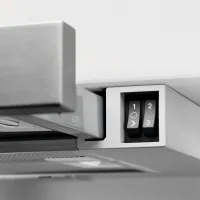 Вытяжка Zanussi ZHP60350SA Телескопическая/ Нержавеющая сталь/ Серый photo 2