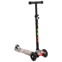 Trotinetă pentru copii cu trei roți Moni Rapture (3800146225704) 40 kg/ Turquoise