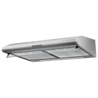 Вытяжка Zanetti 602 Встраиваемая/ Нержавеющая сталь/ Серый