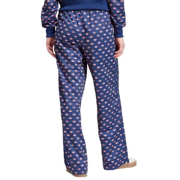 Pantaloni sportivi pentru femei Adidas Monogram Firebird M / Marina Blue photo 2
