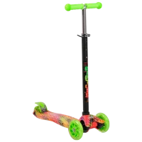 Trotinetă pentru copii cu trei roți Moni Rapture (3800146225674) 40 kg/ Green