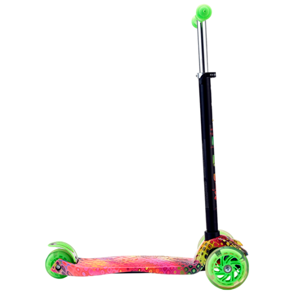 Trotinetă pentru copii cu trei roți Moni Rapture (3800146225674) 40 kg/ Green photo 2 Trotinetă pentru copii cu trei roți Moni Rapture (3800146225674) 40 kg/ Green photo 2