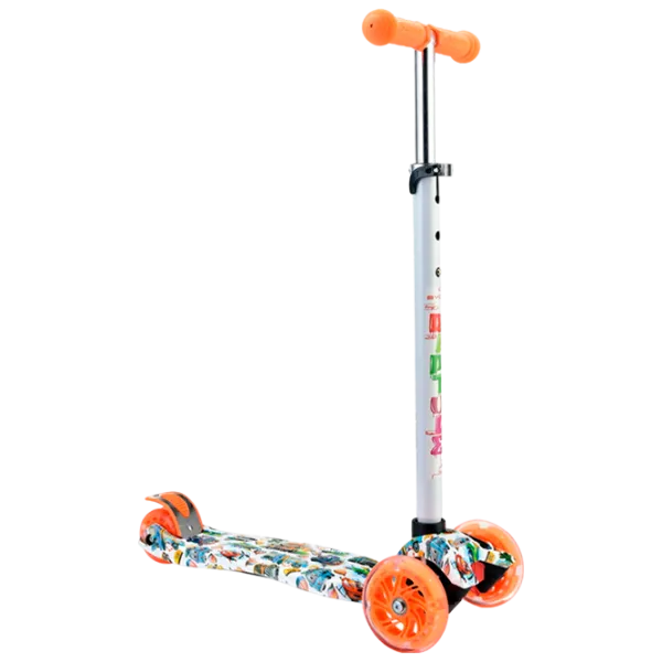 Trotinetă pentru copii cu trei roți Moni Rapture (3800146225681) 40 kg/ Orange photo 1 Trotinetă pentru copii cu trei roți Moni Rapture (3800146225681) 40 kg/ Orange photo 1