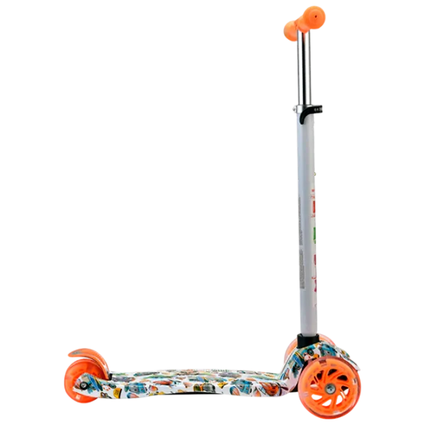 Trotinetă pentru copii cu trei roți Moni Rapture (3800146225681) 40 kg/ Orange photo 2 Trotinetă pentru copii cu trei roți Moni Rapture (3800146225681) 40 kg/ Orange photo 2