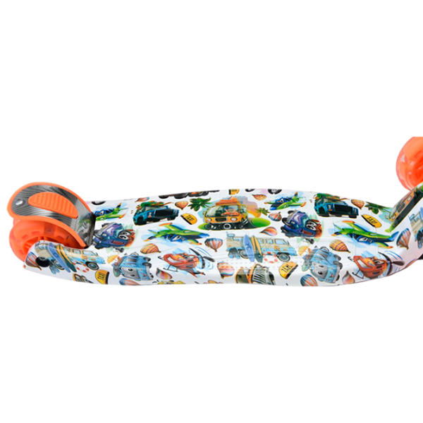 Trotinetă pentru copii cu trei roți Moni Rapture (3800146225681) 40 kg/ Orange photo 3 Trotinetă pentru copii cu trei roți Moni Rapture (3800146225681) 40 kg/ Orange photo 3