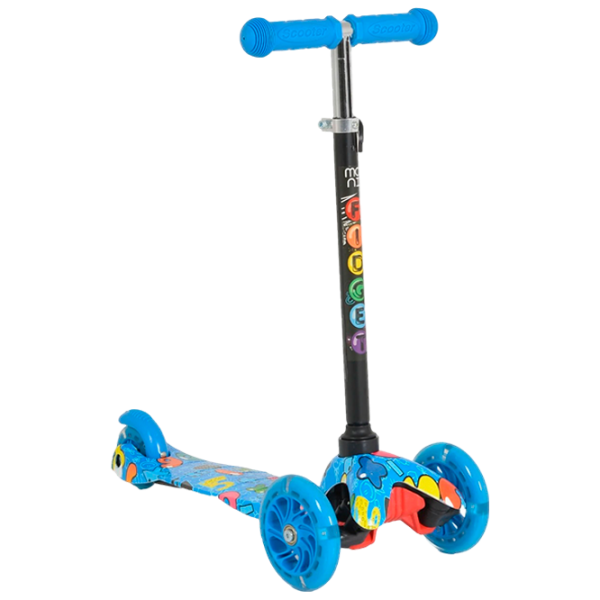 Детский трёхколёсный самокат Moni Fidget (3800146227944) 40 кг/ Синий photo 1