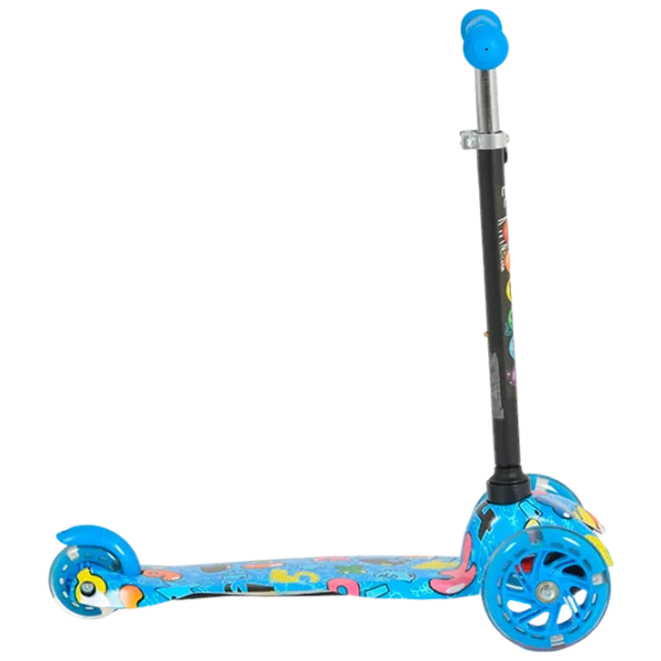 Детский трёхколёсный самокат Moni Fidget (3800146227944) 40 кг/ Синий photo 2