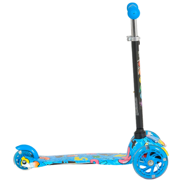 Детский трёхколёсный самокат Moni Fidget (3800146227944) 40 кг/ Синий photo 2