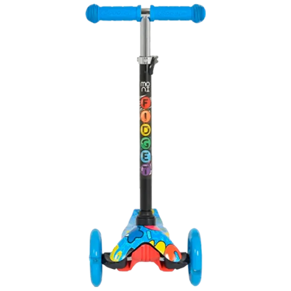 Детский трёхколёсный самокат Moni Fidget (3800146227944) 40 кг/ Синий photo 4