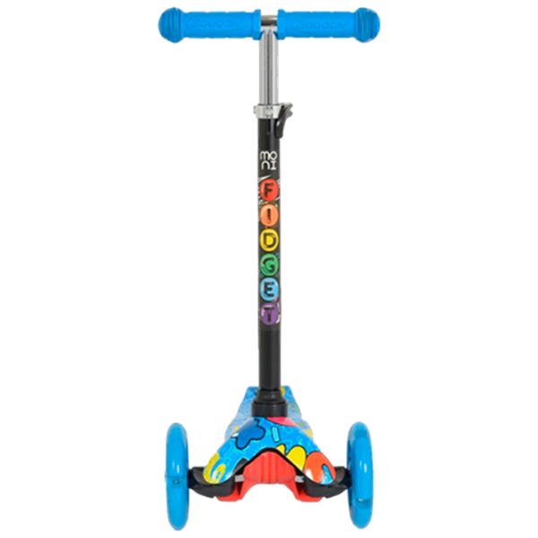Детский трёхколёсный самокат Moni Fidget (3800146227944) 40 кг/ Синий photo 4
