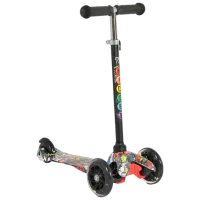 Trotinetă pentru copii cu trei roți Moni Fidget (3800146227968) 40 kg/ Black