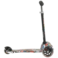 Детский трёхколёсный самокат Moni Fidget (3800146227968) 40 кг/ Черный photo 2