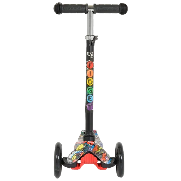 Детский трёхколёсный самокат Moni Fidget (3800146227968) 40 кг/ Черный photo 4