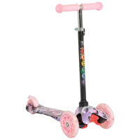 Trotinetă pentru copii cu trei roți Moni Fidget (3800146227951) 40 kg/ Pink