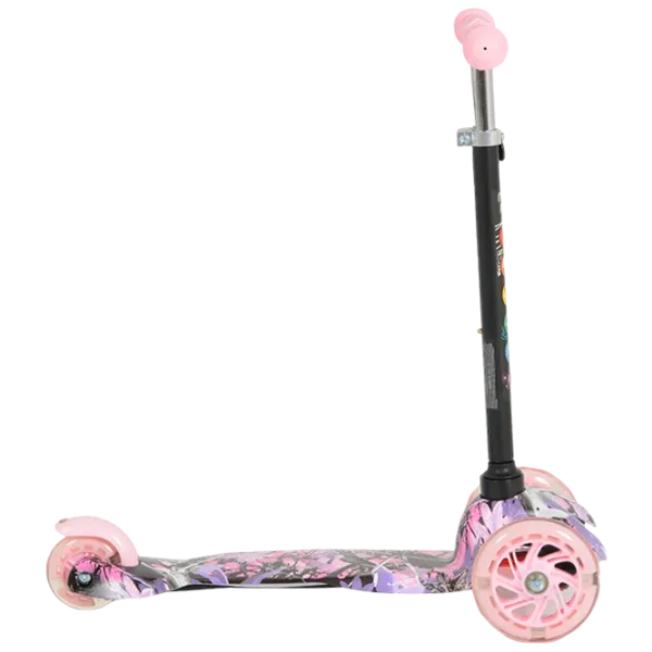 Trotinetă pentru copii cu trei roți Moni Fidget (3800146227951) 40 kg/ Pink photo 2