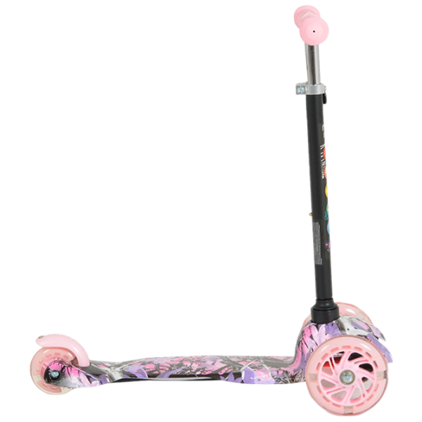 Trotinetă pentru copii cu trei roți Moni Fidget (3800146227951) 40 kg/ Pink photo 2