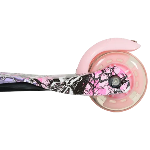 Trotinetă pentru copii cu trei roți Moni Fidget (3800146227951) 40 kg/ Pink photo 5