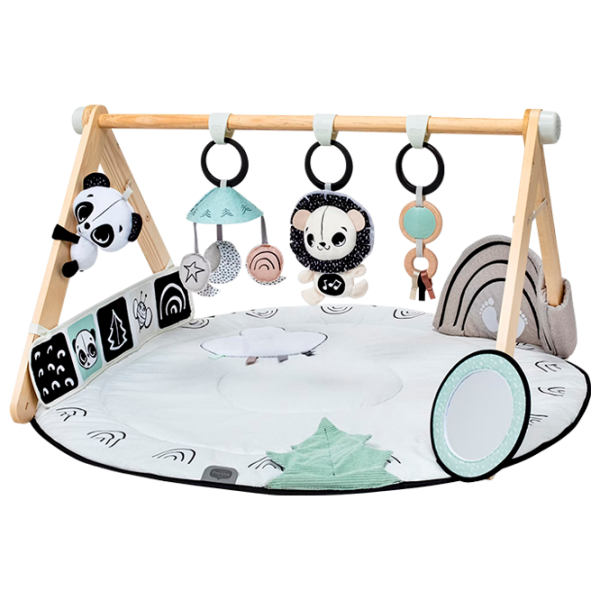 Covoraş pentru joc Tiny Love Black & White Decor () 0+/ Rotund/ White photo 1