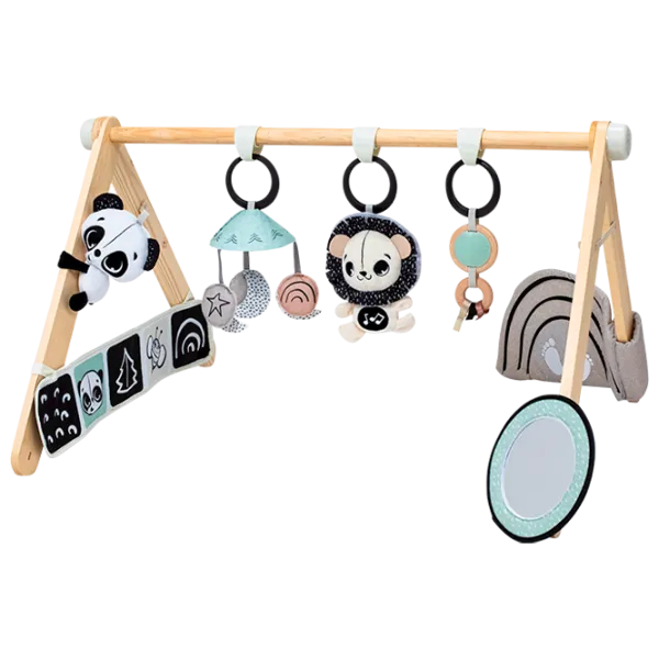 Covoraş pentru joc Tiny Love Black & White Decor () 0+/ Rotund/ White photo 2