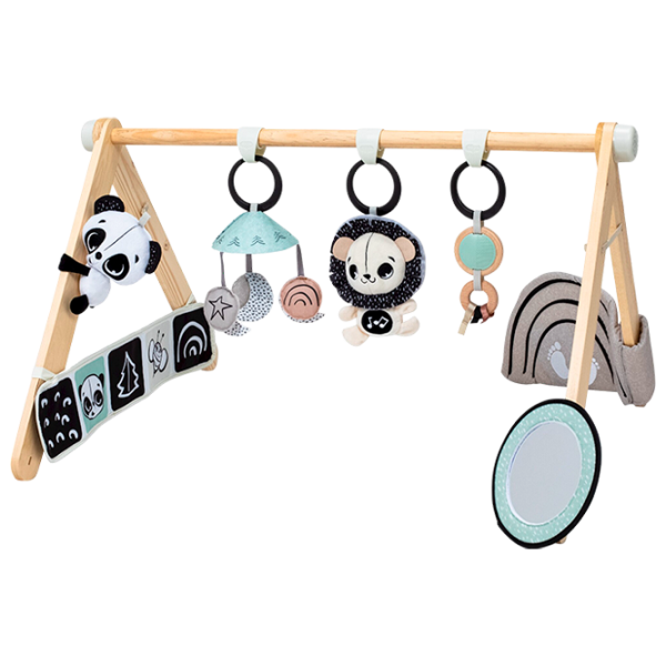 Covoraş pentru joc Tiny Love Black & White Decor () 0+/ Rotund/ White photo 2