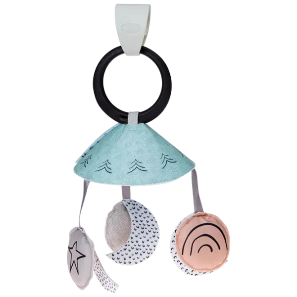 Covoraş pentru joc Tiny Love Black & White Decor () 0+/ Rotund/ White photo 4