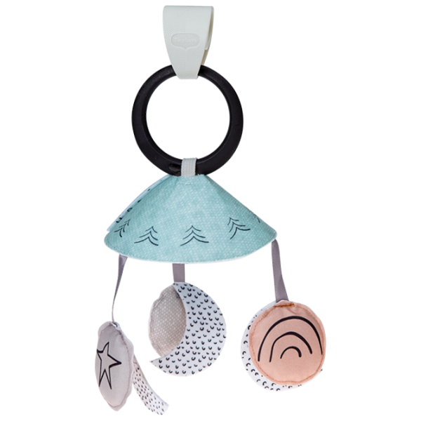 Covoraş pentru joc Tiny Love Black & White Decor () 0+/ Rotund/ White photo 4