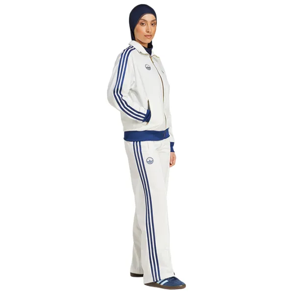 Pantaloni sportivi pentru femei Adidas Firebird Badge XL / White photo 2