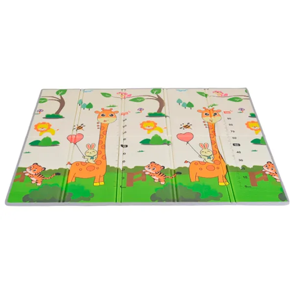 Covoraş pentru joc Moni Jungle (3800146224592) 0+/ Dreptunghiular/ Green photo 1