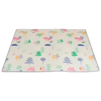 Covoraş pentru joc Moni Forest (3800146224615) 0+/ Dreptunghiular/ Beige photo 2