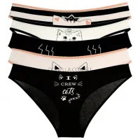 Трусики для женщин Donella 2171KT XL / Разноцветный / Cлипы