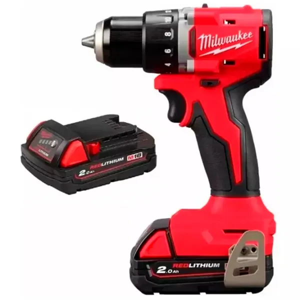 Mașină de găurit și înșurubat Milwaukee M18BLDDRC-202C 1700 rot/min photo 2 Mașină de găurit și înșurubat Milwaukee M18BLDDRC-202C 1700 rot/min photo 2