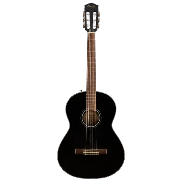 Chitară clasică Fender CN-60S Nylon WF 4/4, Clasică, Black photo 1