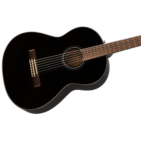 Chitară clasică Fender CN-60S Nylon WF 4/4, Clasică, Black photo 2