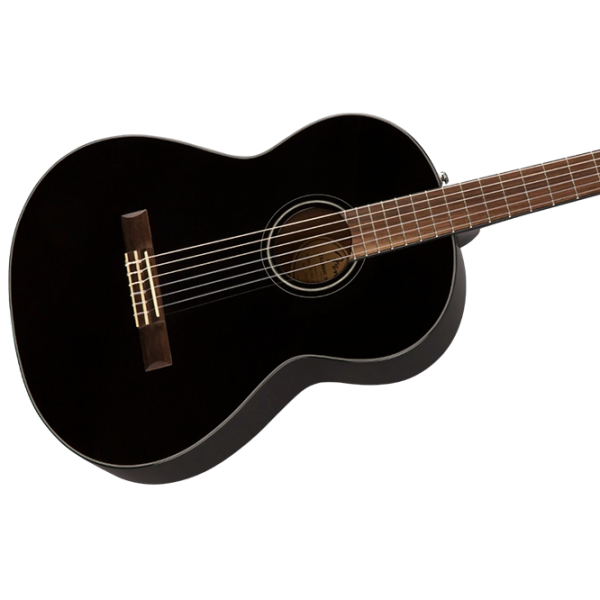 Chitară clasică Fender CN-60S Nylon WF 4/4, Clasică, Black photo 3