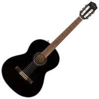 Chitară clasică Fender CN-60S Nylon WF 4/4, Clasică, Black photo 3